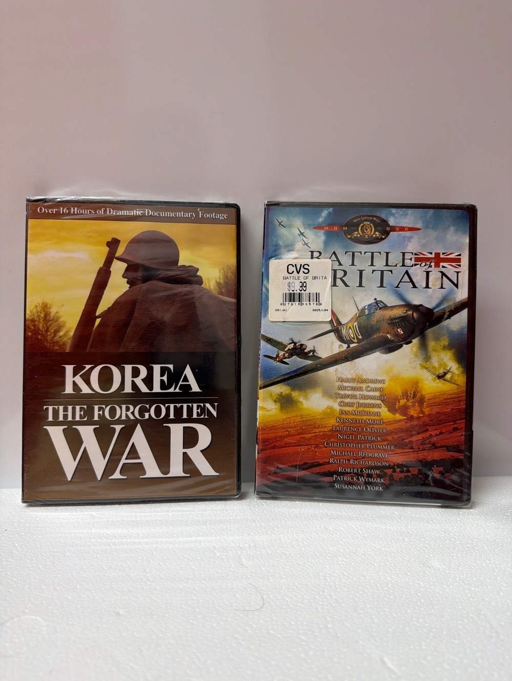 Korea The Forgotten War & Battle of Britain DVD Set
